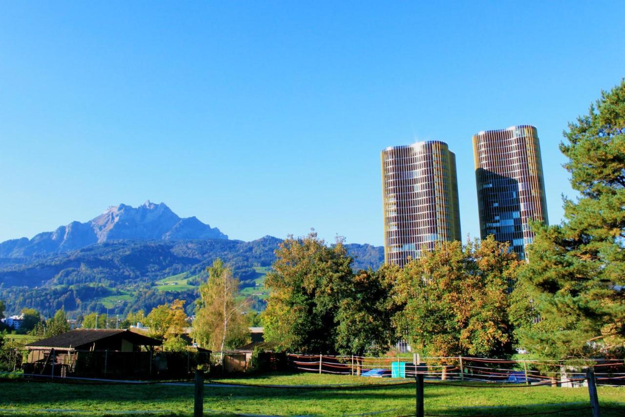 Hitrental Allmend Comfort Studios Lucerne Exterior foto